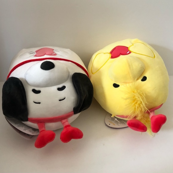 Squishmallows Valentine's Day SNOOPY WOODSTOCK Peanuts 8" Plush Stuffed Animals - Picture 9 of 12